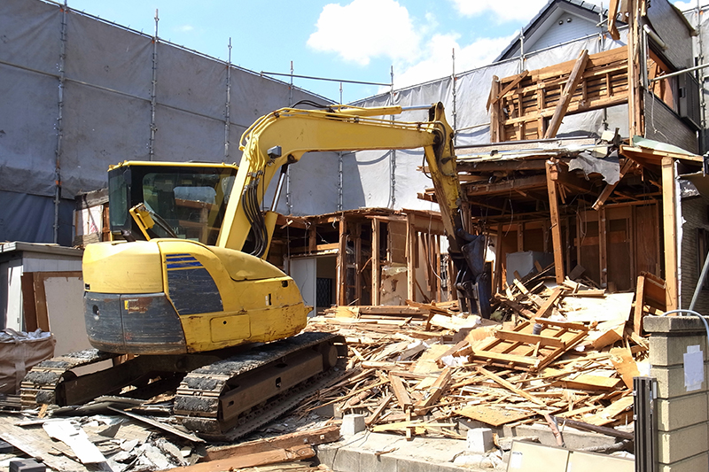 木造住宅解体工事